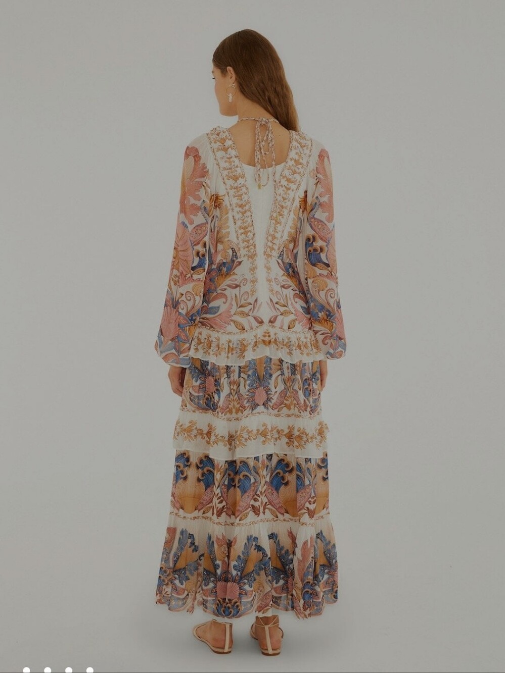 FARM Rio SEA Garden Braid Maxi Dress - Picture 2 of 8